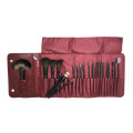 22PCS Professional Makeup Cosmetic Brush with Red Crocodile Pattern Pouch